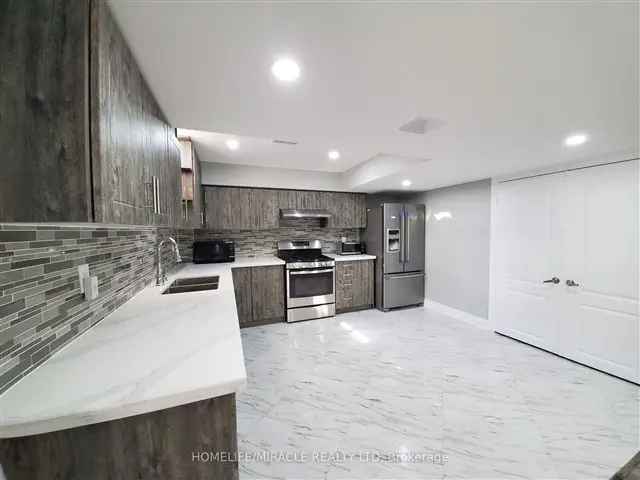 2 Bed 2 Bath Large Legal Basement Apartment For Rent