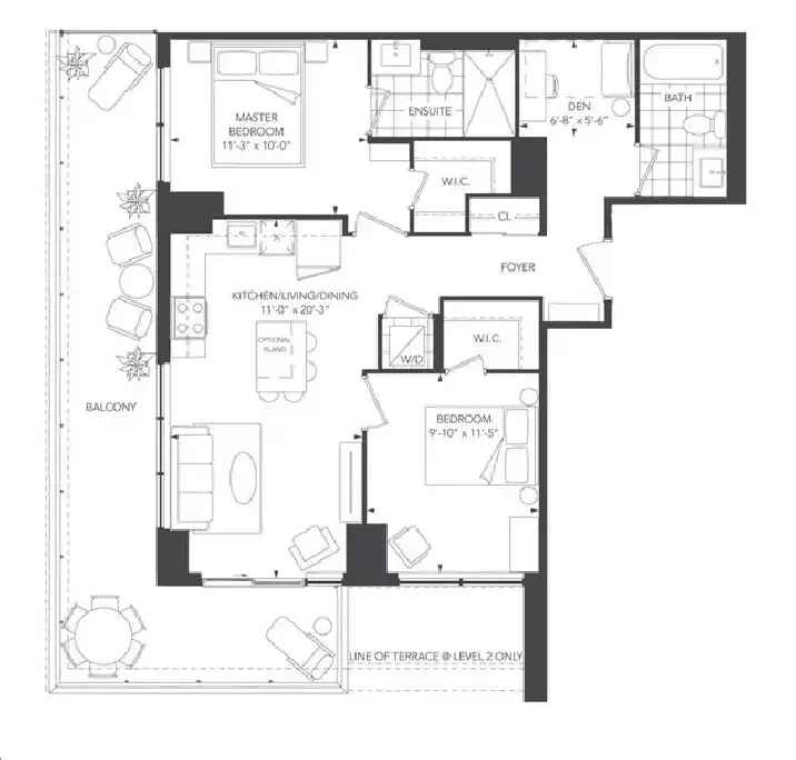 PICKERING: Brand New 2 Bed Den/2 Baths Condo For Rent W/ PARKING