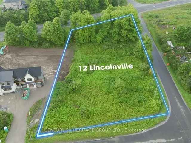 Luxury Home Lot Approved 1.2 Acres Executive Home Plans