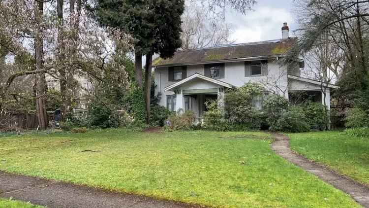 Shaughnessy House for Sale Huge Lot Estate Luxury Multifamily