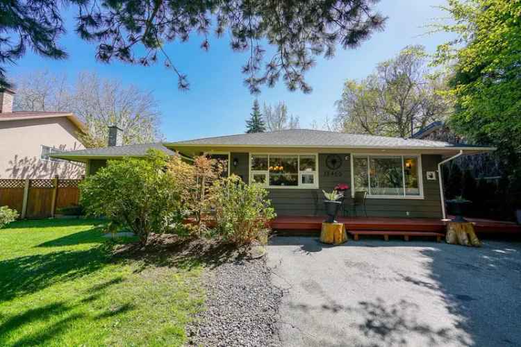 South Surrey Subdividable Lot: Build Two Houses