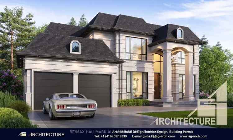 Build Your Dream Home on a Spacious Lot in Old Oakville