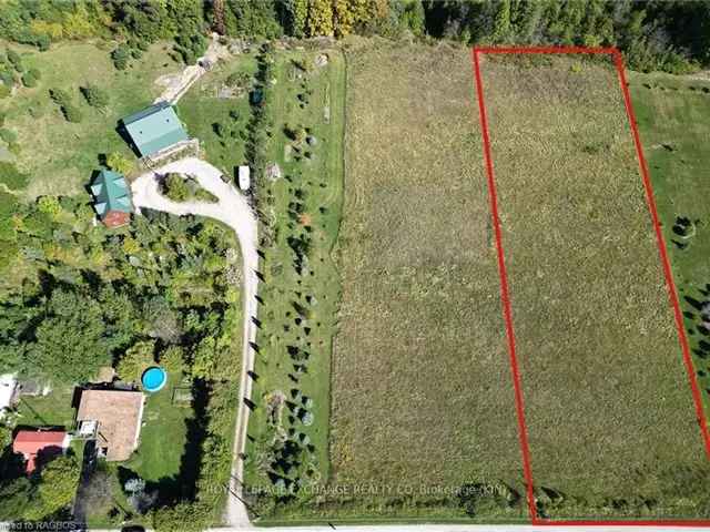 1.32 Acre Building Lot in Port Albert Near Lake Huron