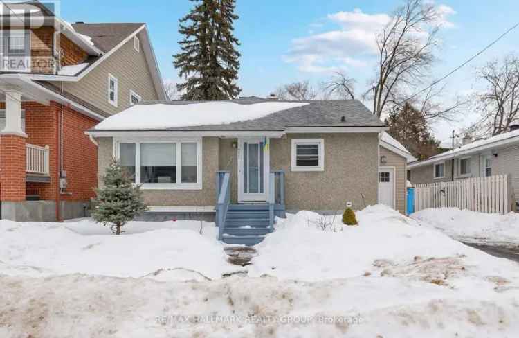 Buy bungalow in Westboro Village with 3 bedrooms and spacious layout