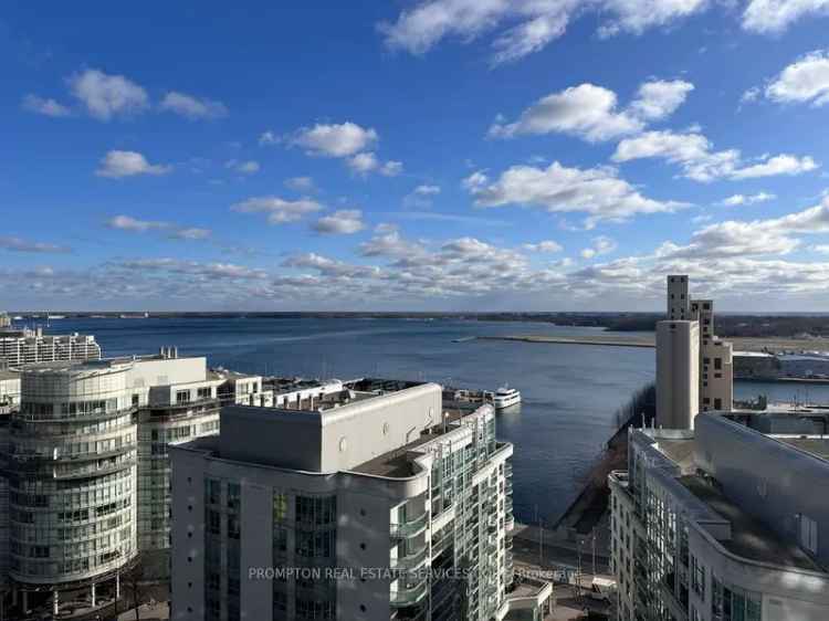 Downtown Waterfront 1BR+Study with Lake Views