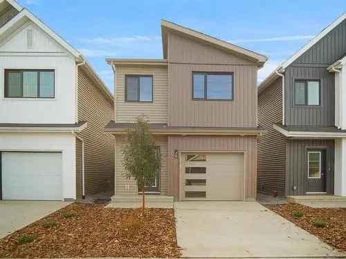 New Single Family Home in Uplands Edmonton