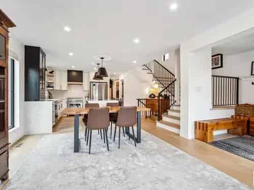 Duplex For Sale In Bonnie Doon Edmonton Modern Home Panoramic Views