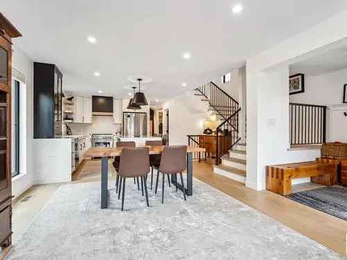 Duplex For Sale In Bonnie Doon Edmonton Modern Home Panoramic Views