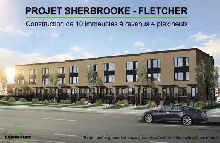 CONDO 4 1\2 NEUF AVEC GRAND BALCON PRIVÉ ET PARKING EN OPTION