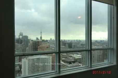 Rent Luxurious Condo at Prime Yonge/Bloor with Stunning Lake View