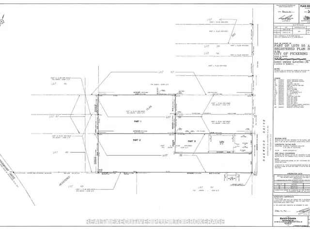 Building Lots South Pickering Waterfront Development Opportunity