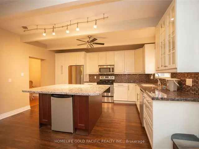 Spacious 3 1 Br Home  Granite Island Open Concept Kitchen Finished Bsmt