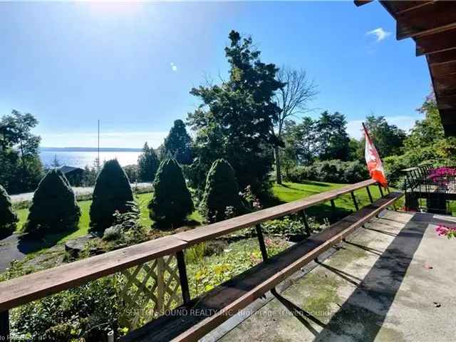 Architectural Masterpiece with Georgian Bay Views