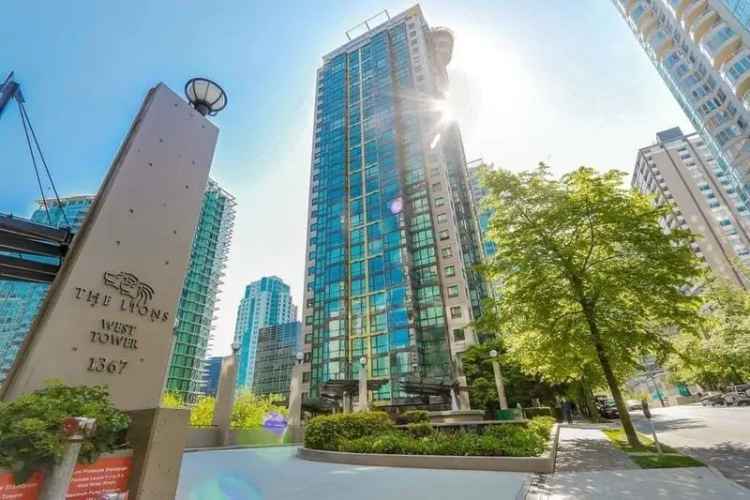 Vancouver West End Condo for Sale - Lions West Tower Studio