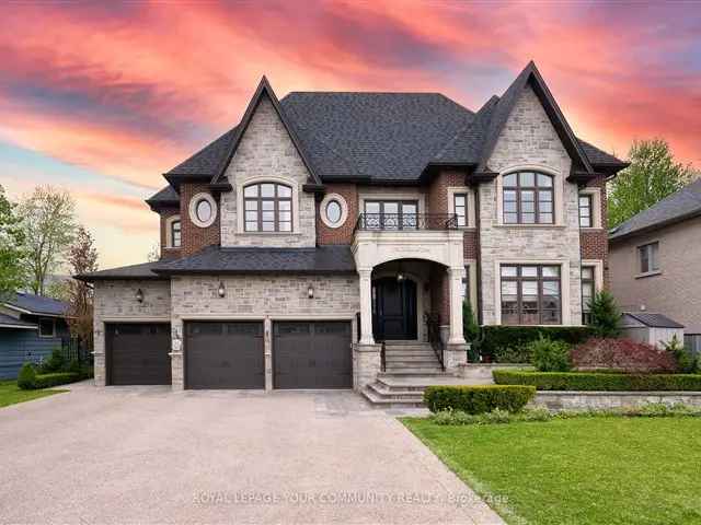 Luxury Waterfront Estate in Oak Ridges Lake Wilcox