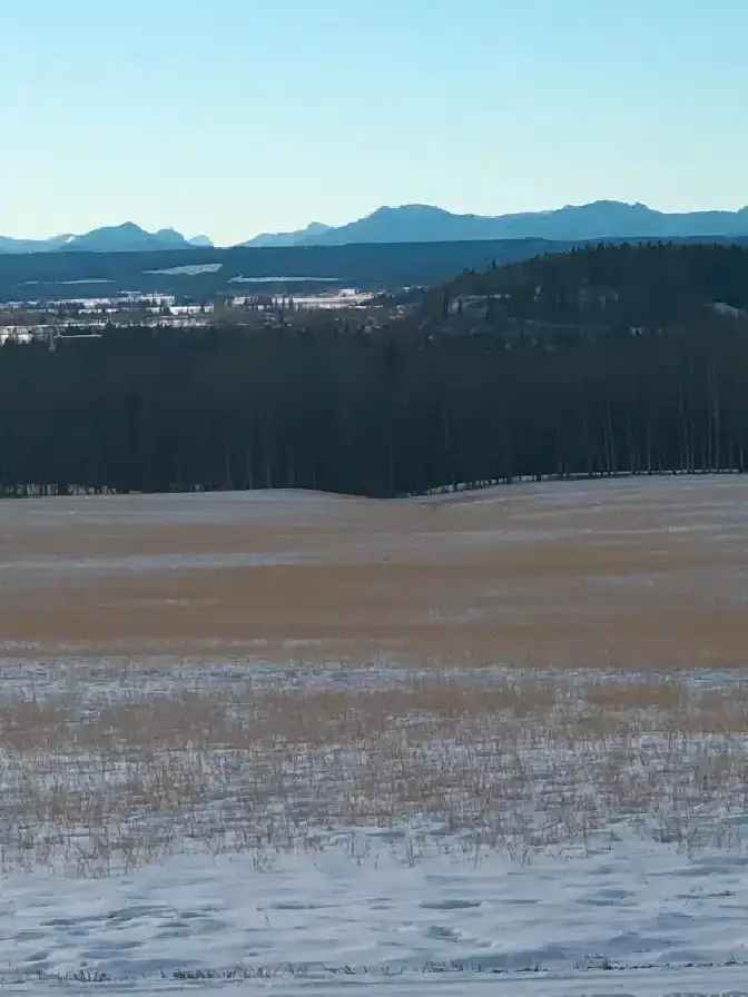 4 Acres with beautiful mountain views-Sundre