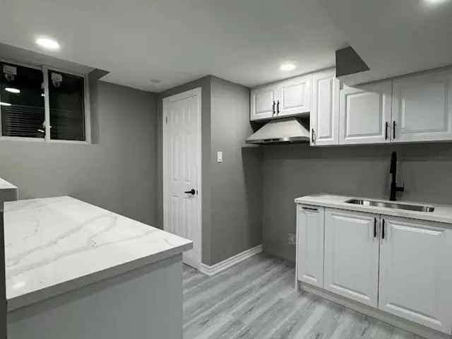 Renovated 2-Bedroom Basement Apartment in Pickering Rosebank