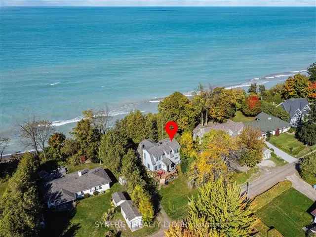 Lake Huron Beachfront Two Story Home Family Getaway