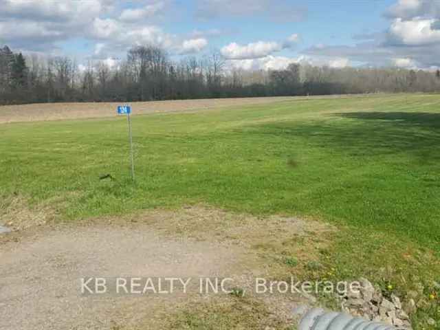 Land For Sale in Merrickville-Wolford, Ontario