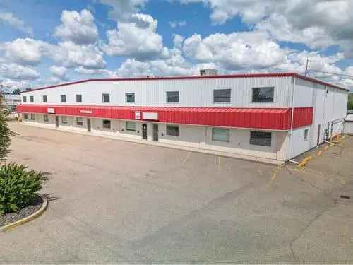 Buy Commercial Property in Edgar Industrial Park Red Deer with Renovated Offices and Storage