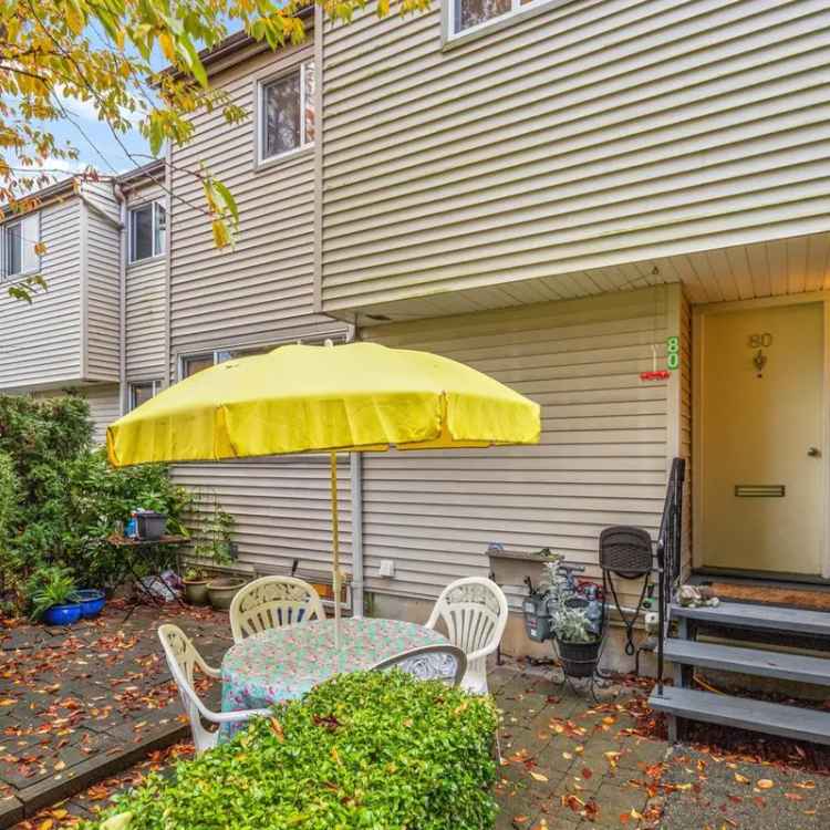 Townhouse for sale in complex with modern features and family-friendly atmosphere