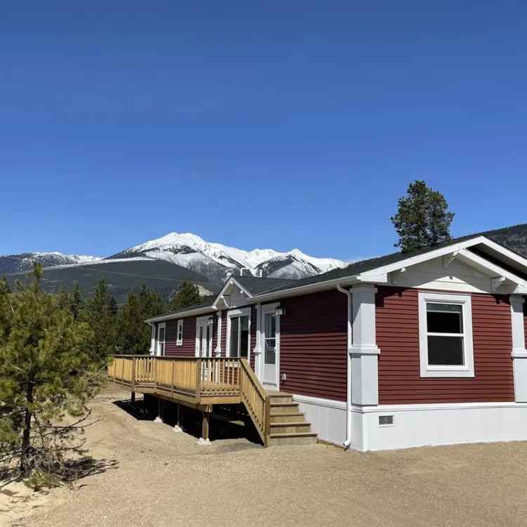 Brand New Manufactured Home in Valemount - Mountain Views