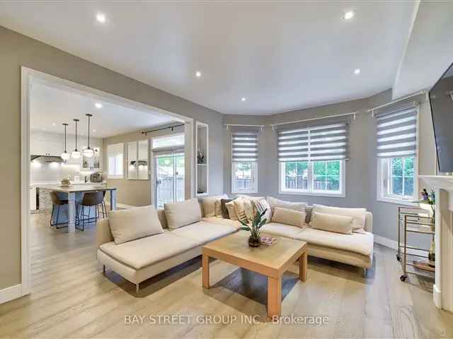 Stunning Renovated Home Modern Elegance Chef's Kitchen Family Room Spa Ensuite