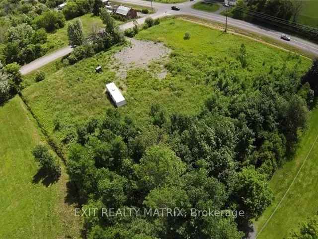 Land For Sale in North Glengarry, Ontario