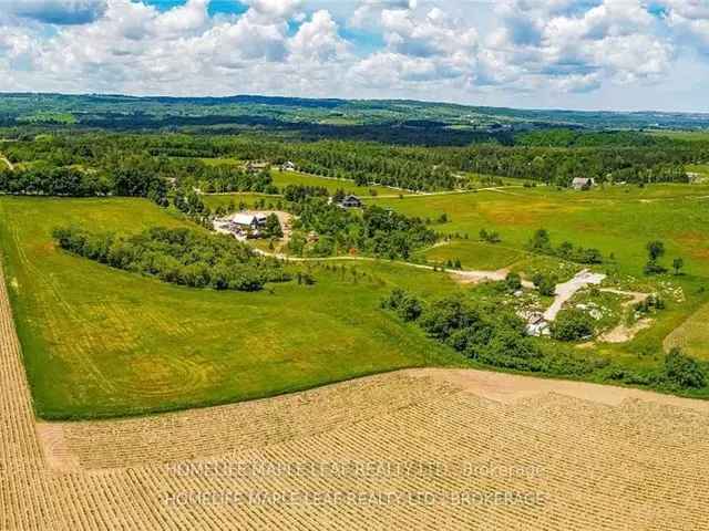 10 Acre Land with Westerly Views in Mulmur Township