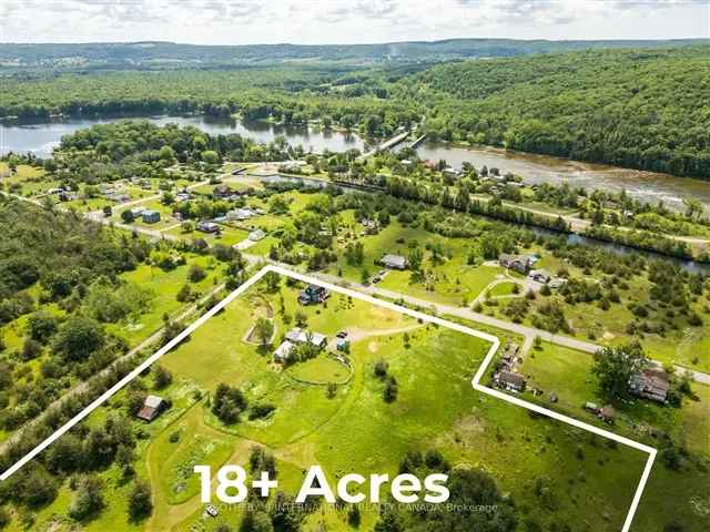 18.47 Acres Quinte West Land Hobby Farm Retirement Home