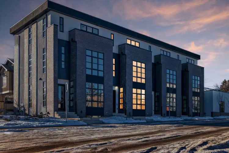 River Park Brownstones: Luxury Townhomes in Altadore Calgary