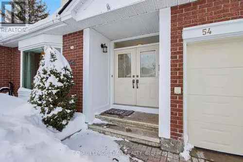 Townhouse For Sale in Stittsville Ottawa Ontario