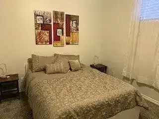 Spacious Furnished Basement Suite with Private Entrance and Modern Appliances