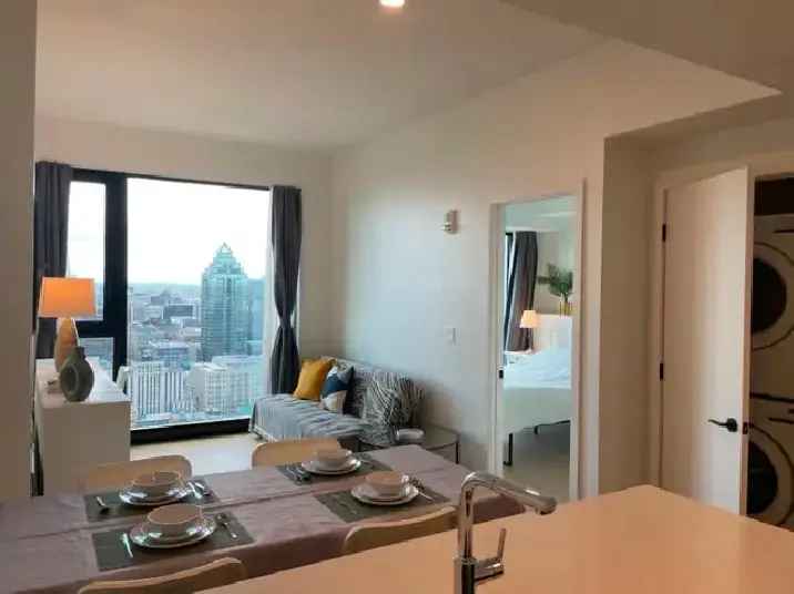 Luxurious 1 bedroom condo near Metro station Place des arts