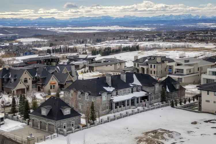 For Sale Iconic Castle in Calgary with Six Bedrooms and Stunning Amenities