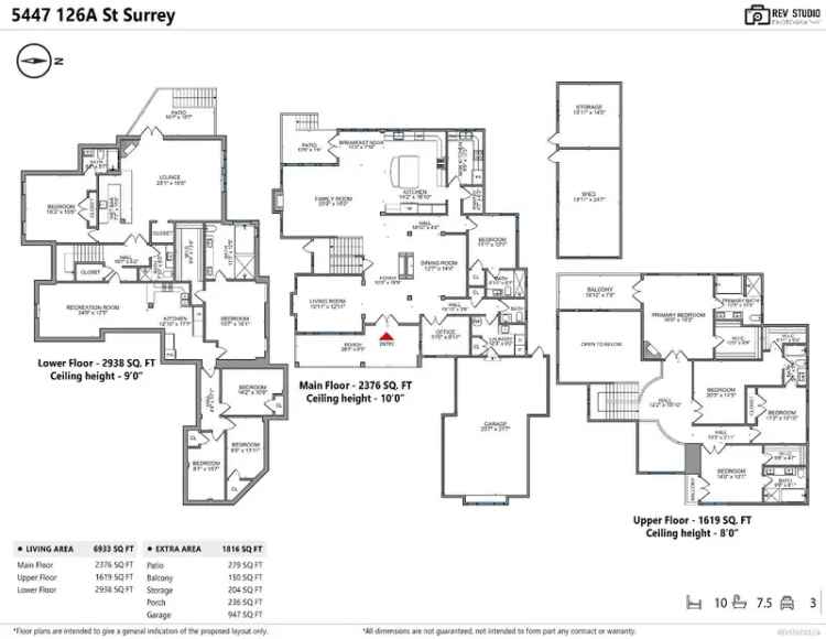 5447 126A Street in Surrey: Panorama Ridge House for sale : MLS®# R2911377