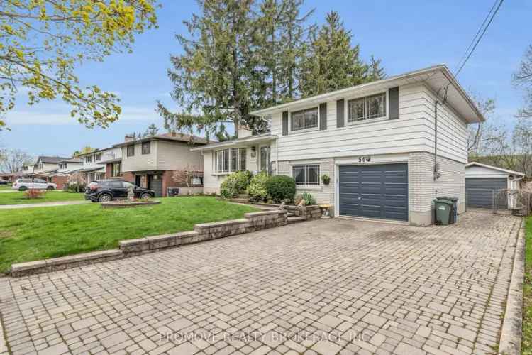Massive Lot Pristine Side Split with Detached Workshop