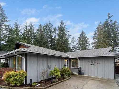 3 Bed 2 Bath Nanaimo Single Level Home New Roof