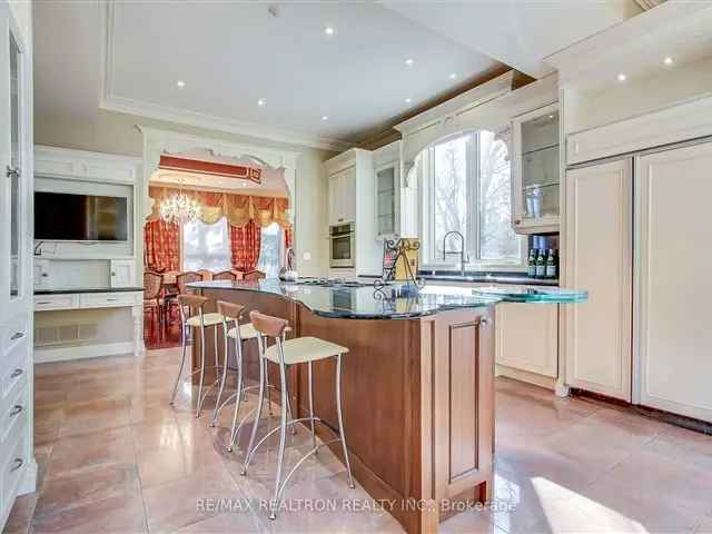 Luxury 9000 Sqft Home in Thornhill with Pool and Finished Basement