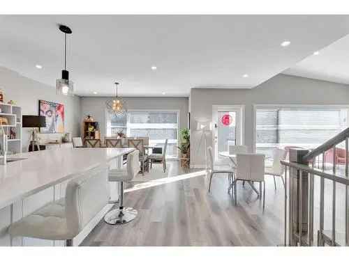 Semi Detached For Sale In Spruce Cliff Calgary With Rooftop Balcony