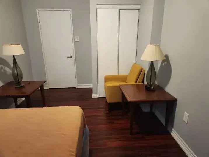 Furnished two-bedroom condo, Centennial College, UofT, Feb 1