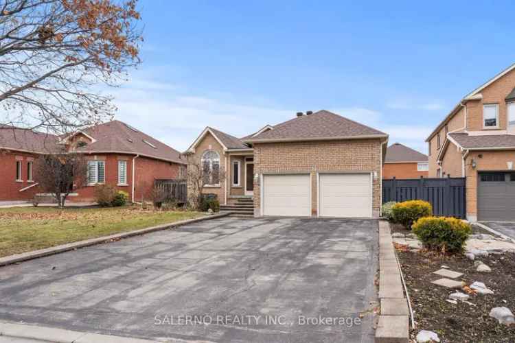 Buy Bungalow in Maple with 4 Bedrooms 3 Bathrooms and Finished Basement