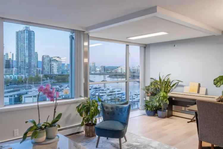 906 1288 MARINASIDE Crescent in Vancouver: Yaletown Condo for sale (Vancouver West)  : MLS®# R2938037