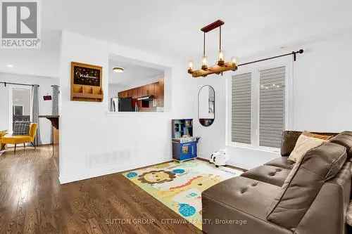 Barrhaven End-Unit Townhome For Sale 3 Beds 2 Baths