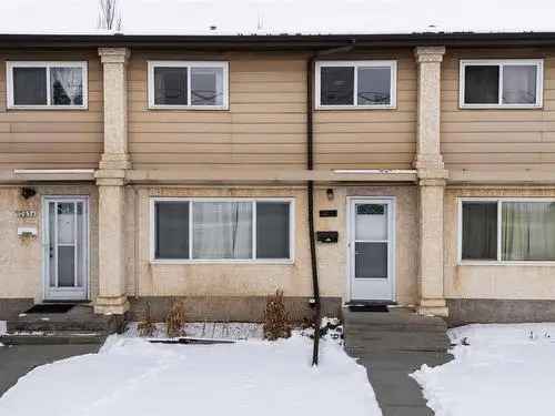 Townhouse For Sale In Pleasantview, Edmonton, Alberta