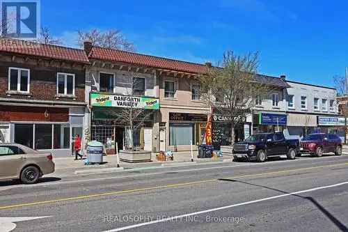 Commercial For Sale Danforth Toronto Mixed Use Building Investment Opportunity