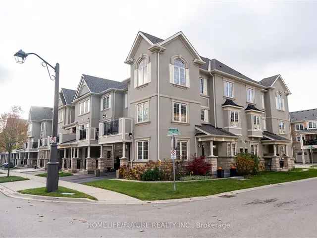 Oakville Corner Freehold Townhouse Modern Renovation