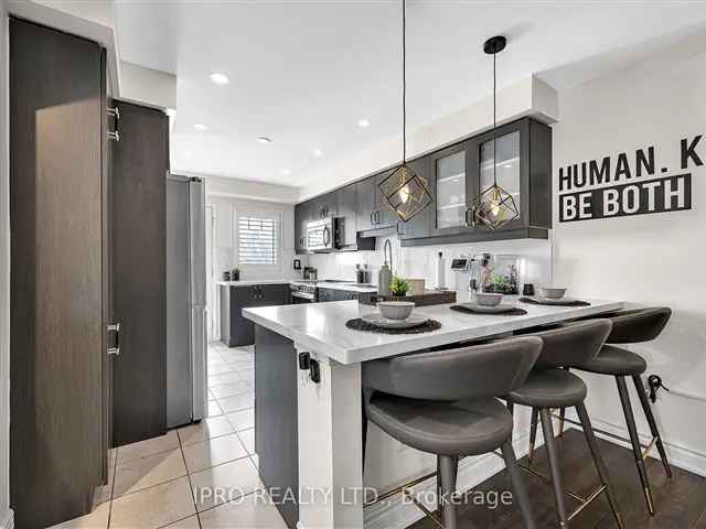 Modern 4-Bedroom Freehold Townhome High-End Finishes