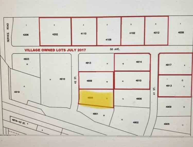 Land For Sale in Town of Athabasca, Alberta