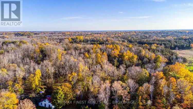 Amherst Island Waterfront Lot Stunning Sunsets 14 Acres